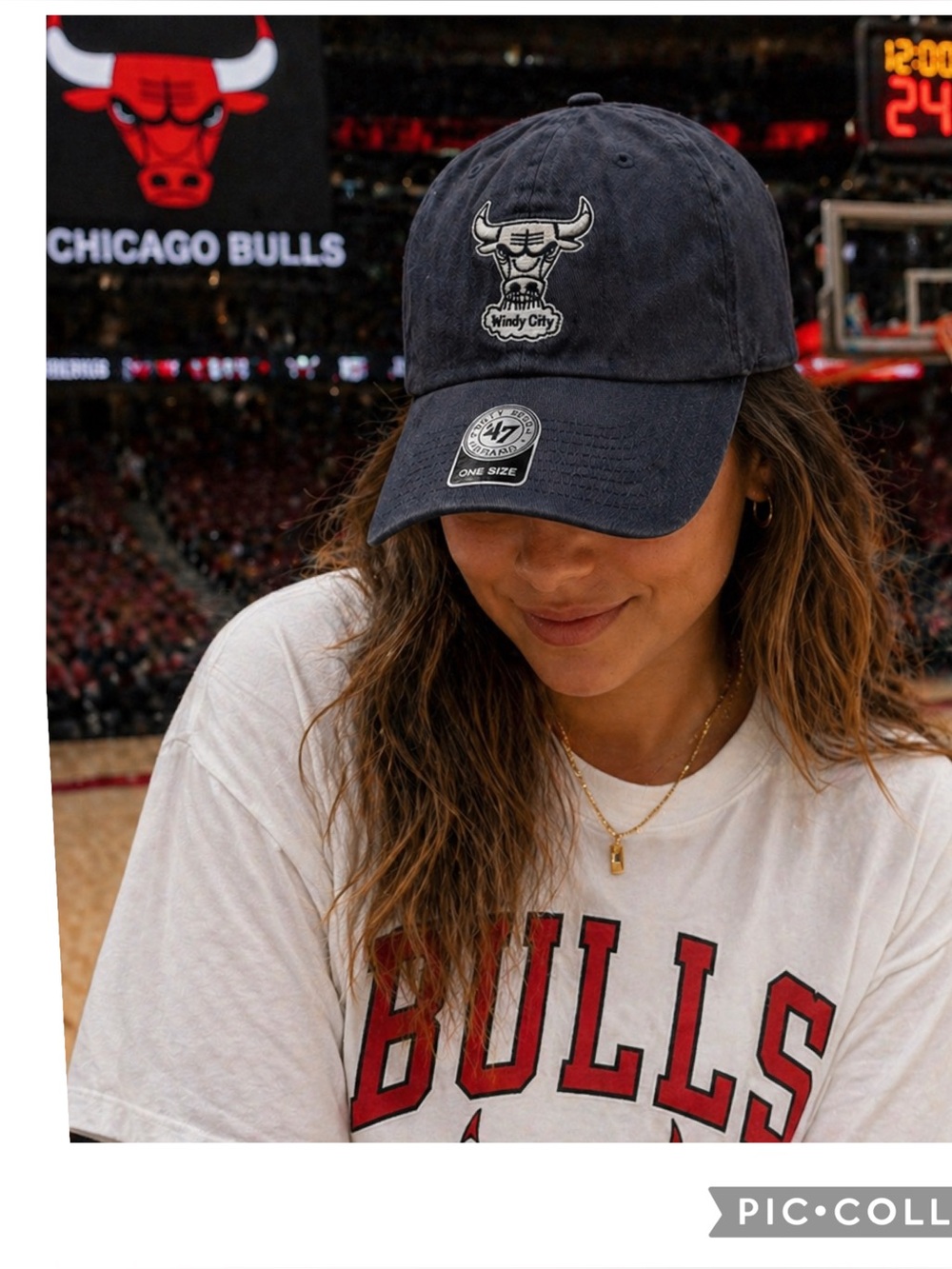 47 Brand Chicago Bulls Windy City Hat NBA Hardwood Classics Adjustable Cap NWT